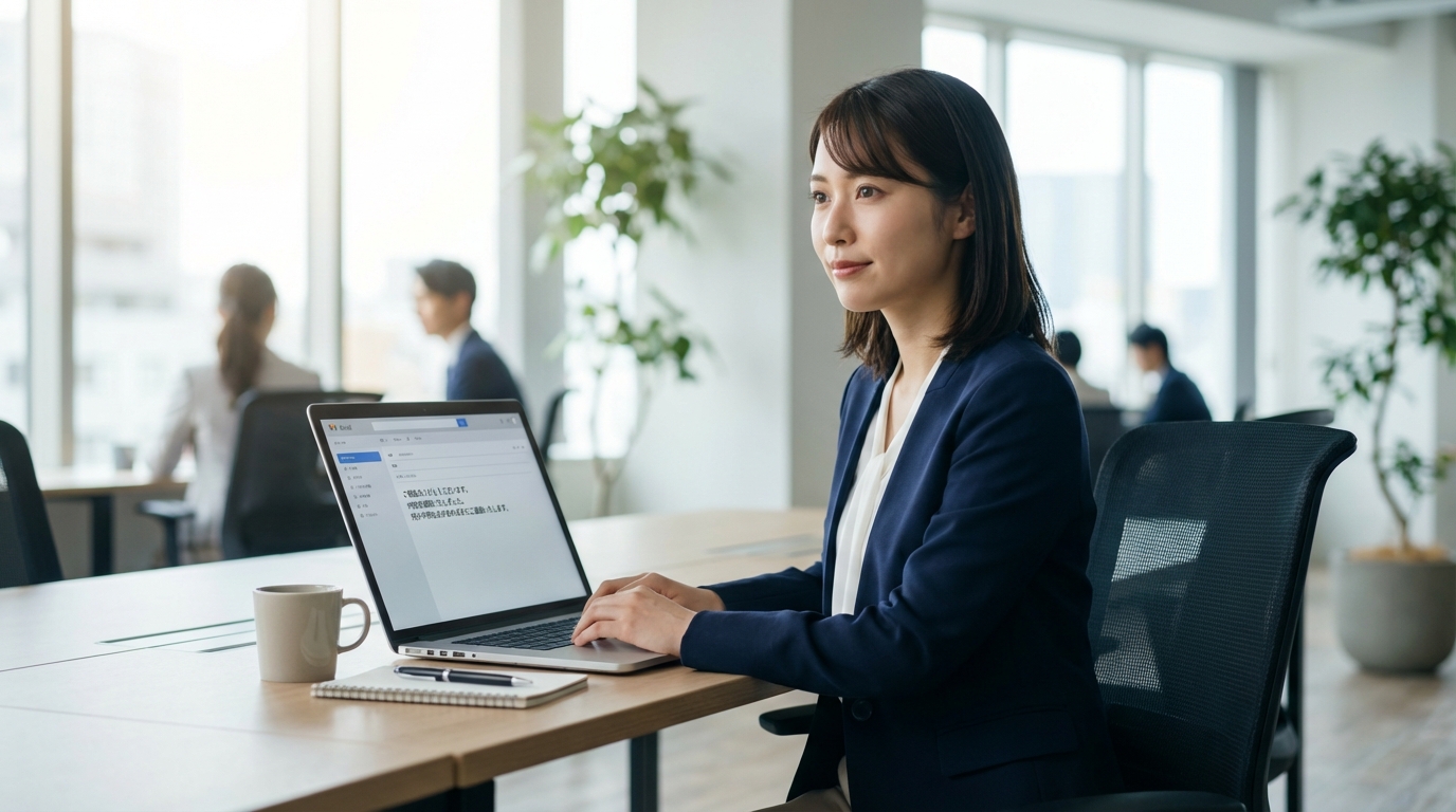 仕事メールの返信例